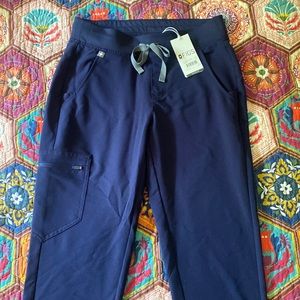 Figs Zamora Navy Jogger Scrub Pant
